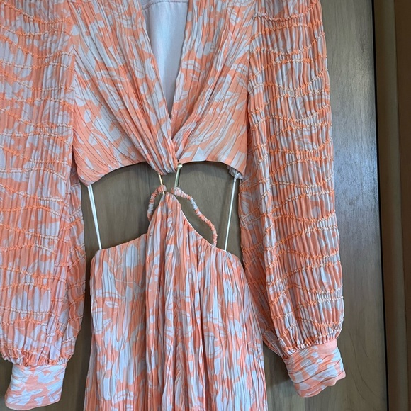 Jonathan Simkhai Pirya Maxi Dress size 0 worn once! Retails: $695.00 Price:$300 - Picture 7 of 7